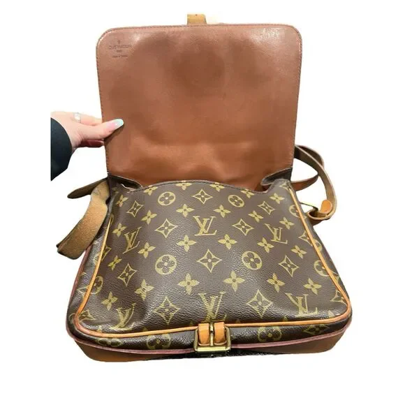 Louis Vuitton Cartouchiere Monogram Crossbody With Authenticity - Picture 2 of 12